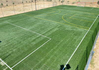 Proyecto Campo Futbol Cesped Reciclado