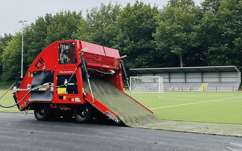 Desinstalación Desmontaje Campos Fútbol Césped Artificial
