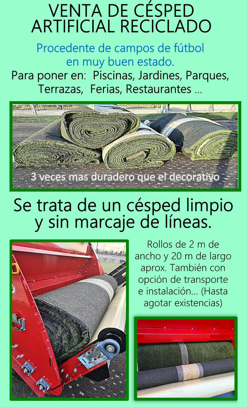 Cesped Artificial Segunda Mano Barato